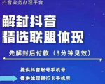 封号抖音强提小店佣金，原价8888技术（附破解版APP）-第一资源库