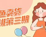 强子日志闲鱼卖货初级班第三期:新手0基础学习闲鱼卖货赚钱,月入过万-第一资源库