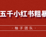 月入五千小红书粗暴赚钱玩法,适合上班族的赚钱副业-第一资源库