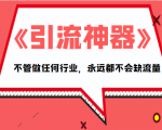 《引流神器》拥有这套系统化的思维,不管做任何行业,永远都不会缺流量(PDF电子书)-第一资源库