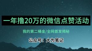 【保姆级教学】全网独家揭秘,年入20万的公众号评论点赞活动冷门项目-第一资源库