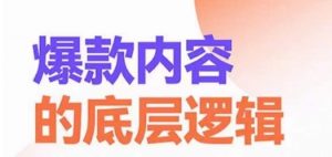 爆款内容的底层逻辑,揽获精准客户,高粘性、高复购、高成交-第一资源库