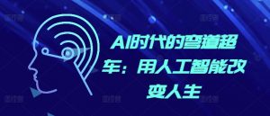 AI时代的弯道超车:用人工智能改变人生-第一资源库