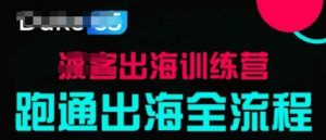 出海训练营基础课，​跑通出海全流程，实战案例拆解-第一资源库