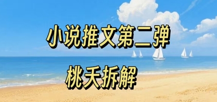小说推文项目操作全流程第二弹，0粉就能做，门槛低非常适合新手-第一资源库