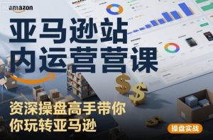 亚马逊站内运营课：资深操盘高手带你玩转亚马逊-第一资源库