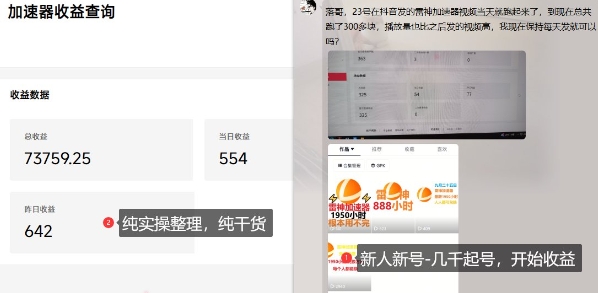 游戏加速器项目4.0_最新打法思路(爱玩游戏也能边玩边被动收益)-第一资源库