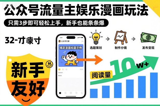 ‍‬⁢‍⁡‍‍⁡​⁣⁤‍‬⁡⁣⁢​⁣‍⁣‌‌⁢​⁡⁡‌​⁢⁣⁢​⁢‌​⁣‬​⁣‬‬⁣⁢​⁢⁣公众号流量主娱乐漫画玩法，只需3步即可轻松上手，新手也能条条爆-第一资源库