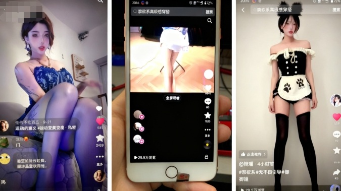 11月最新抖音快手美女起号技术，抖音素材混剪+快手搬运二创-第一资源库