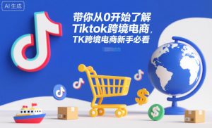 带你从0开始了解Tiktok跨境电商，TK跨境电商新手必看-第一资源库