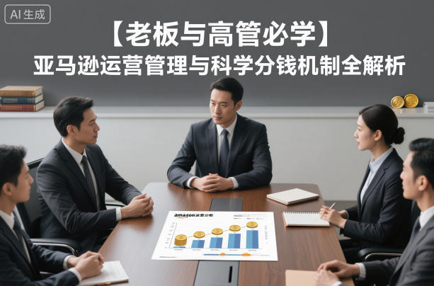 【老板与高管必学】亚马逊运营管理与科学分钱机制全解析-第一资源库