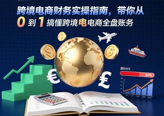 跨境电商财务实操指南,带你从0到1搞懂跨境电商全盘账务-第一资源库